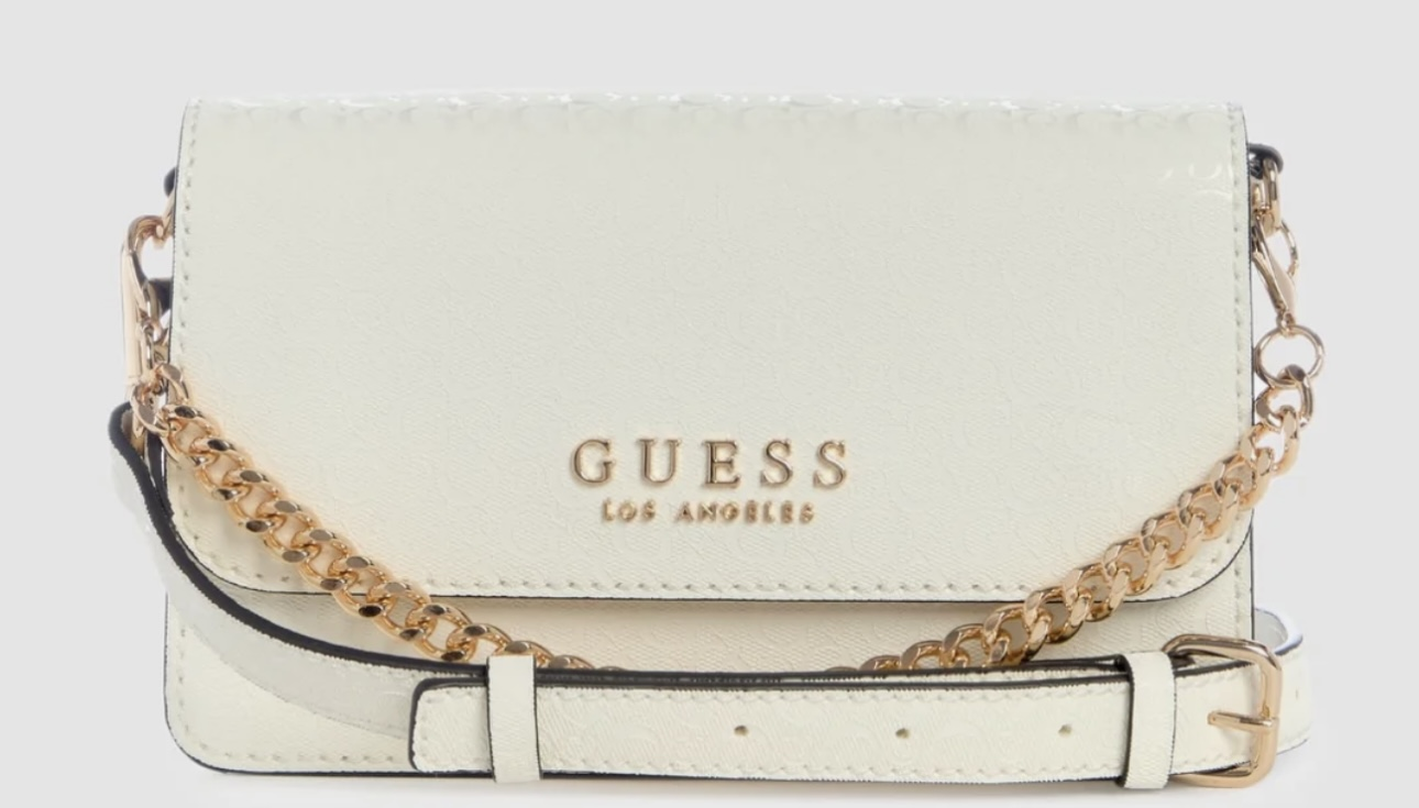 Guess — G. INDIRA CROSSBODY WHITE